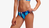 Funkita Ladies Sports Brief - Roller Paint Splash Swimwear One Pieces