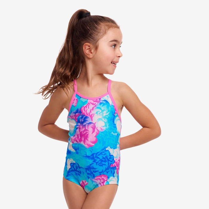 Funkita Toddler Girl's Printed One Piece - Cloud Street Funkita Toddler Girl's Printed One Piece - Cloud Street Splash Swimwear One Pieces