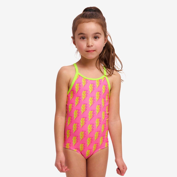 Funkita Toddler Girl's Printed One Piece - Stunner Funkita Toddler Girl's Printed One Piece - Stunner Splash Swimwear Bikini Bottoms