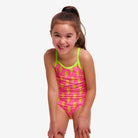 Funkita Toddler Girl's Printed One Piece - Stunner Funkita Toddler Girl's Printed One Piece - Stunner Splash Swimwear Bikini Bottoms