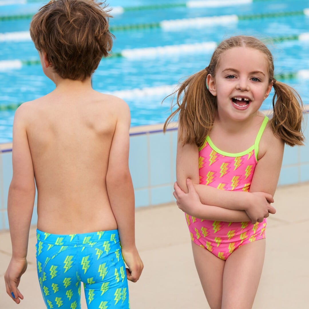 Funkita Toddler Girl's Printed One Piece - Stunner Funkita Toddler Girl's Printed One Piece - Stunner Splash Swimwear Bikini Bottoms