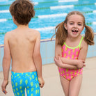 Funkita Toddler Girl's Printed One Piece - Stunner Funkita Toddler Girl's Printed One Piece - Stunner Splash Swimwear Bikini Bottoms