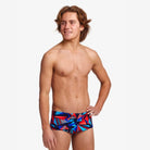 Funky Trunks Funky Trunks Boy's Sidewinder Trunks - Patriot Beat Funky Trunks Boy's Sidewinder Trunks - Patriot Beat Splash Swimwear