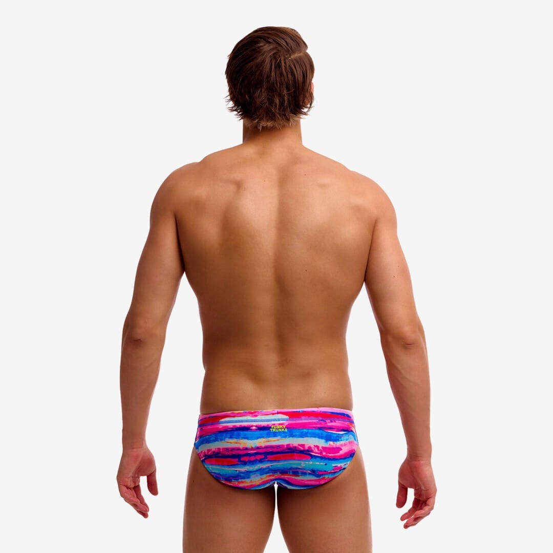 Funky Trunks Funky Trunks Men's Classic Brief Colour Cutaway Funky Trunks Men's Classic Brief Colour Cutaway Splash Swimwear Mens Swimwear