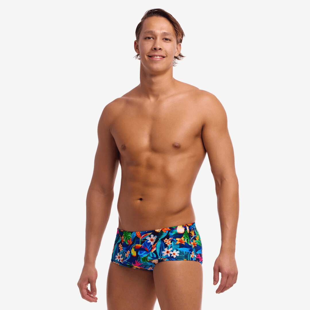 Funky Trunks Funky Trunks Men's Classic Trunks - Birdie Wordie Funky Trunks Men's Classic Trunks - Birdie Wordie Splash Swimwear