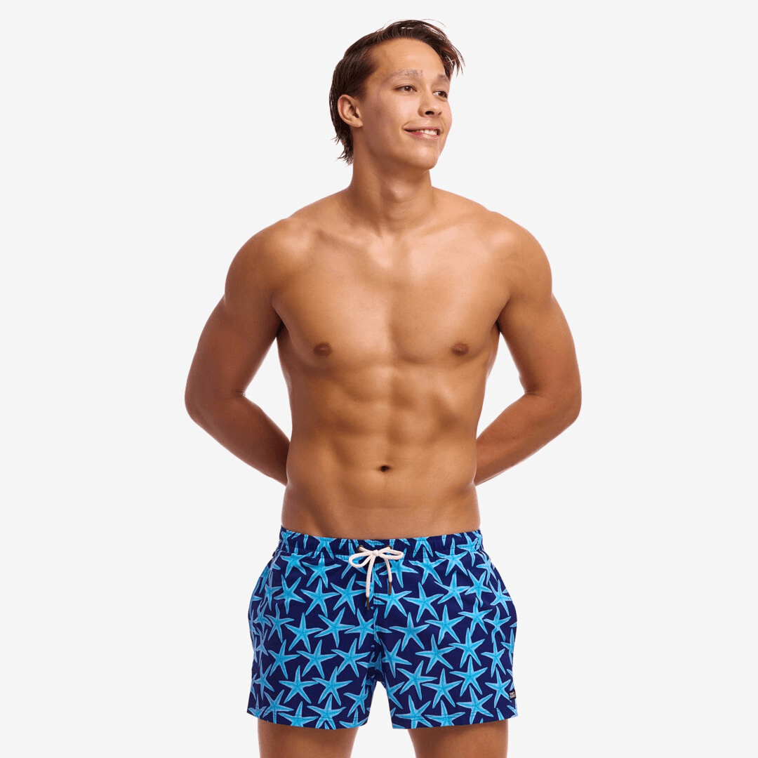 Funky Trunks Funky Trunks Men's Shorty Shorts Short - See Stars Funky Trunks Men's Shorty Shorts Short - See Stars Splash Swimwear