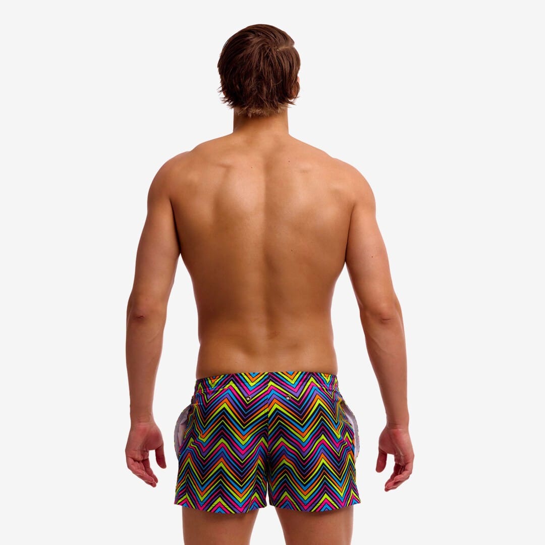 Funky Trunks Funky Trunks Men's Shorty Shorts Short - Up Down Funky Trunks Men's Shorty Shorts Short - Up Down Splash Swimwear Mens Shorts