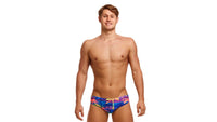 Funky Trunks Men's Classic Briefs Palm A Lot Funky Trunks Men's Classic Briefs Palm A Lot Splash Swimwear