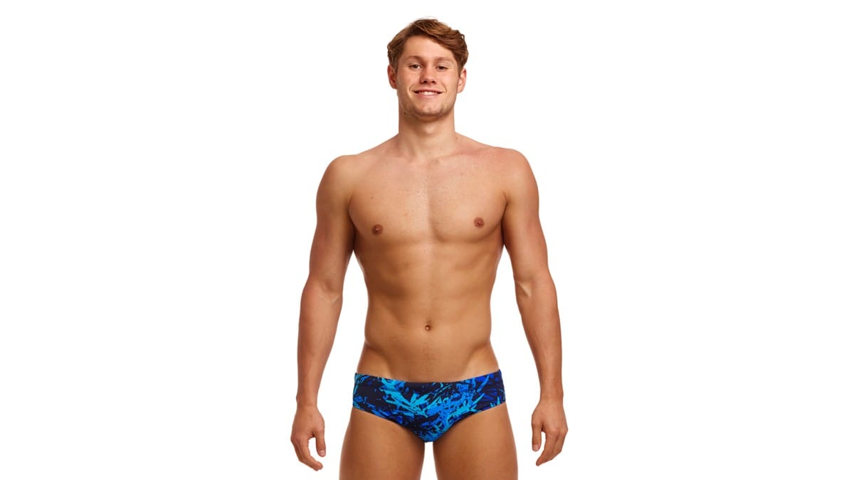 Funky Trunks Men's Classic Briefs Seal Team Funky Trunks Men's Classic Briefs Seal Team Splash Swimwear