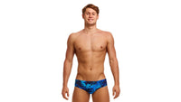 Funky Trunks Men's Classic Briefs Seal Team Funky Trunks Men's Classic Briefs Seal Team Splash Swimwear