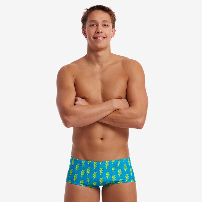 Funky Trunks Men's Classic Trunks - Bolted Funky Trunks Men's Classic Trunks - Bolted Splash Swimwear Mens Shorts