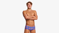 Funky Trunks Men's Classic Trunks - Out Foxed Funky Trunks Mens Classic Trunks - Glow Rider Splash Swimwear