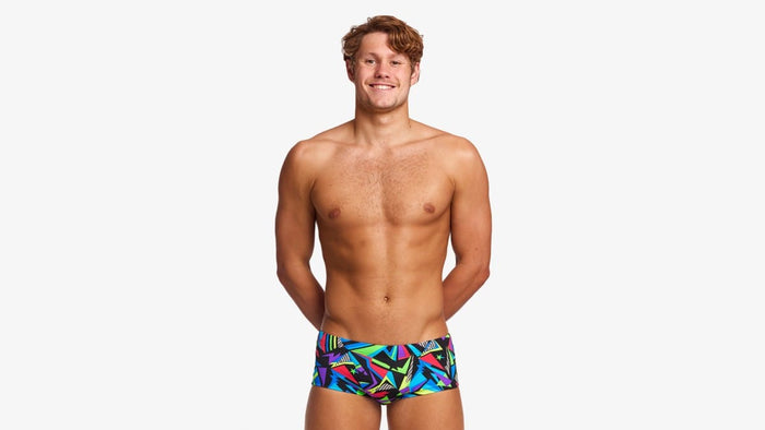 Funky Trunks Mens Classic Trunks - Beat It Funky Trunks Mens Classic Trunks - Glow Rider Splash Swimwear Mens