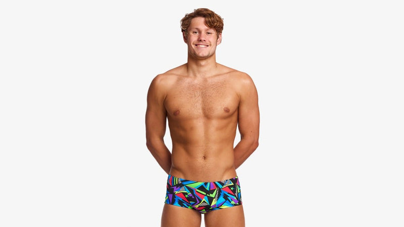 Funky Trunks Mens Classic Trunks - Beat It Funky Trunks Mens Classic Trunks - Glow Rider Splash Swimwear Mens