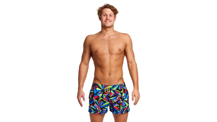 Funky Trunks Mens Shorty Shorts Short - Beat It Funky Trunks Mens Classic Trunks - Beat It  Splash Swimwear Mens Shorts