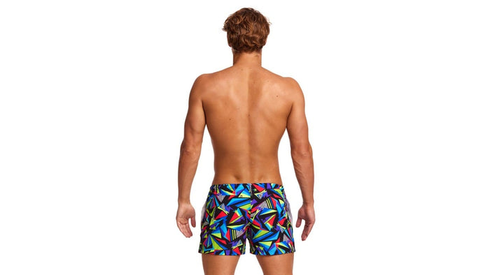 Funky Trunks Mens Shorty Shorts Short - Beat It Funky Trunks Mens Classic Trunks - Beat It  Splash Swimwear Mens Shorts