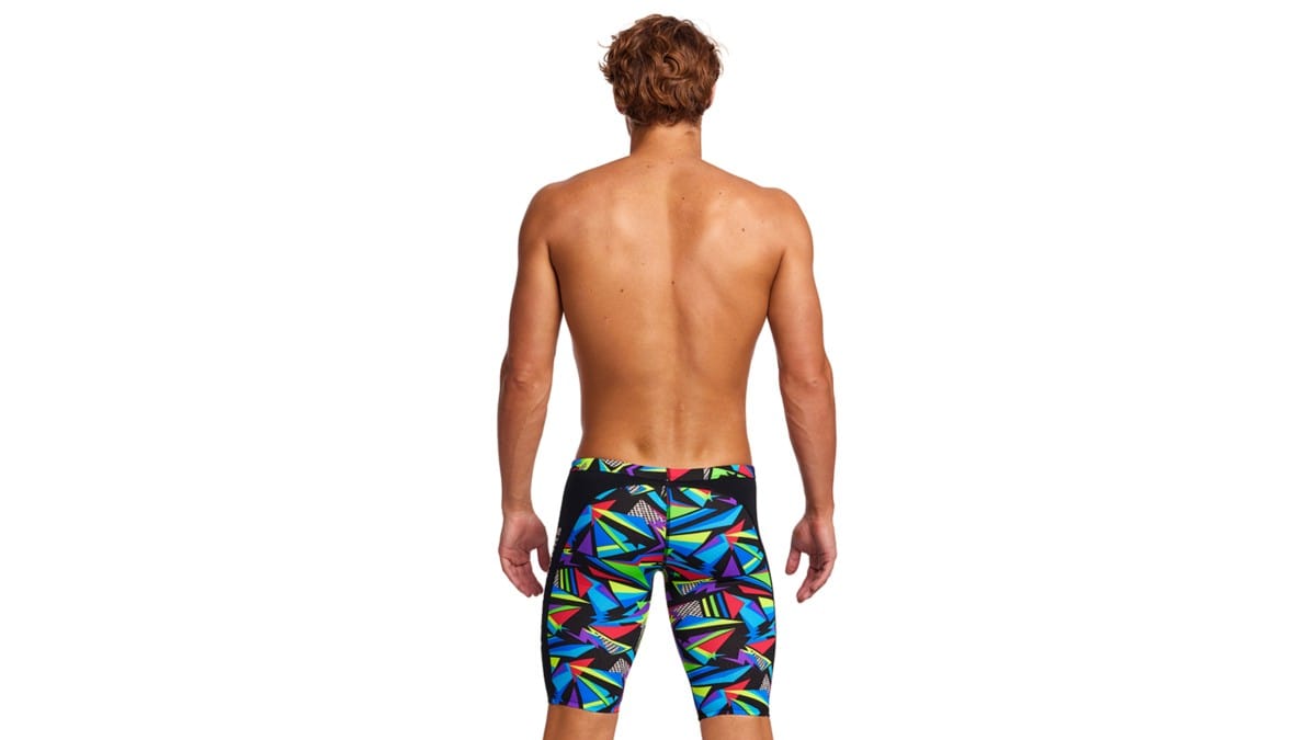 Funky Trunks Mens Training Jammers - Beat It Funky Trunks Mens Classic Trunks - Glow Rider Splash Swimwear