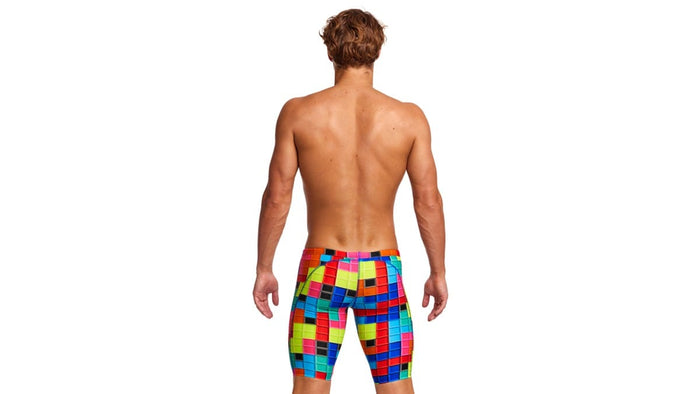 Funky Trunks Mens Training Jammers - Blocked Splash Swimwear Bikini Tops