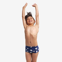 Funky Trunks Toddler Boys Printed Trunks - Paper Plain Funky Trunks Boys Printed Trunks - Paper Plain Splash Swimwear Swim Boys