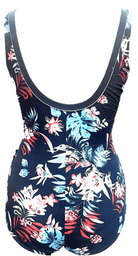 Genevieve Swimwear Genevieve X Over Sheath One Piece - Botanica Genevieve X Over Sheath One Piece - Botanica | Australia Splash Swimwear Swim Dress, Tankini & One Piece