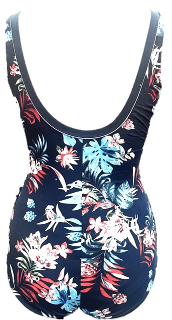 Genevieve Swimwear Genevieve X Over Sheath One Piece - Botanica Genevieve X Over Sheath One Piece - Botanica | Australia Splash Swimwear Swim Dress, Tankini & One Piece