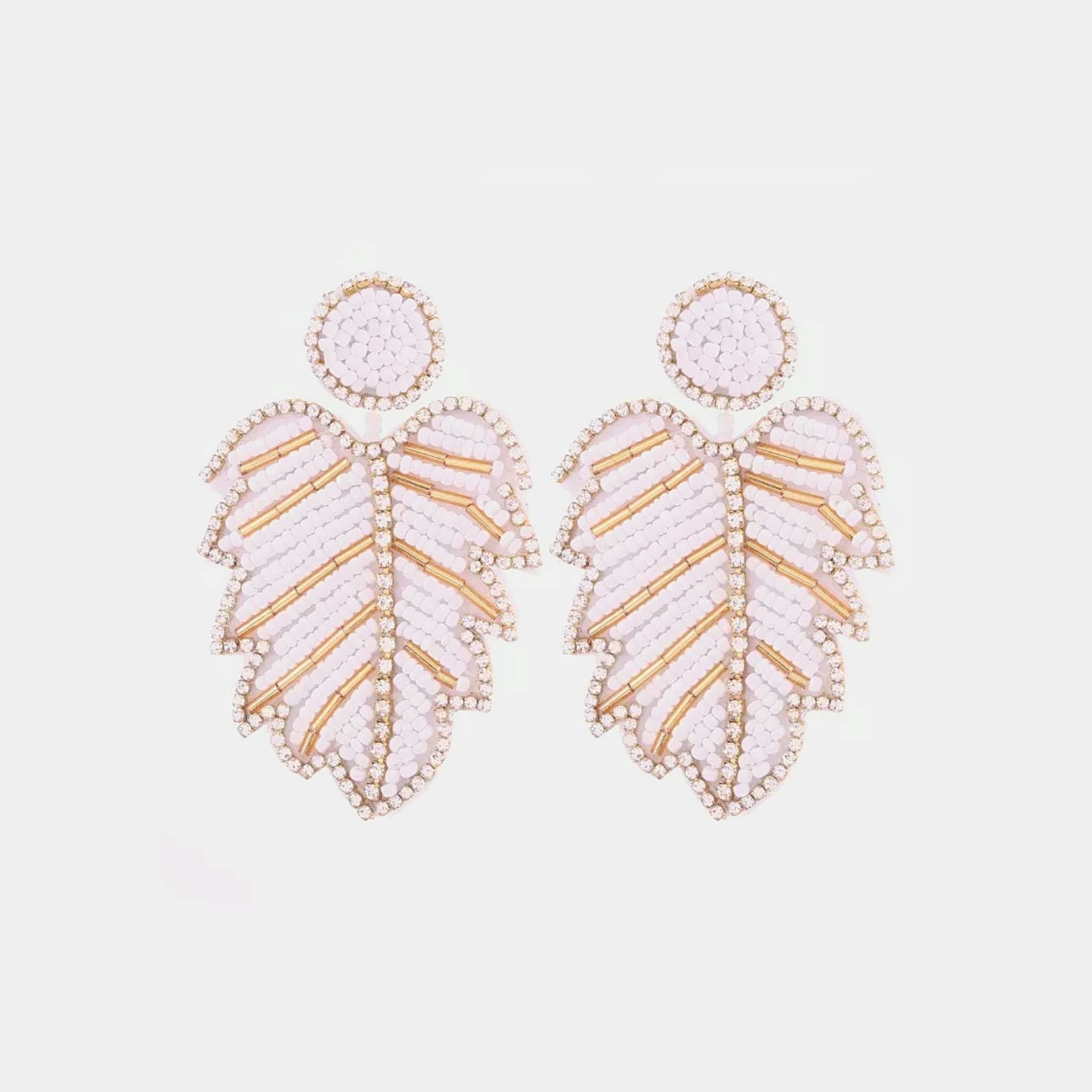 Glitterbugs Statement Monsteria Earrings Statement Monsteria Earrings Splash Swimwear Earrings