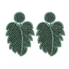 Glitterbugs Statement Monsteria Earrings Splash Swimwear Earrings Green 1000011649