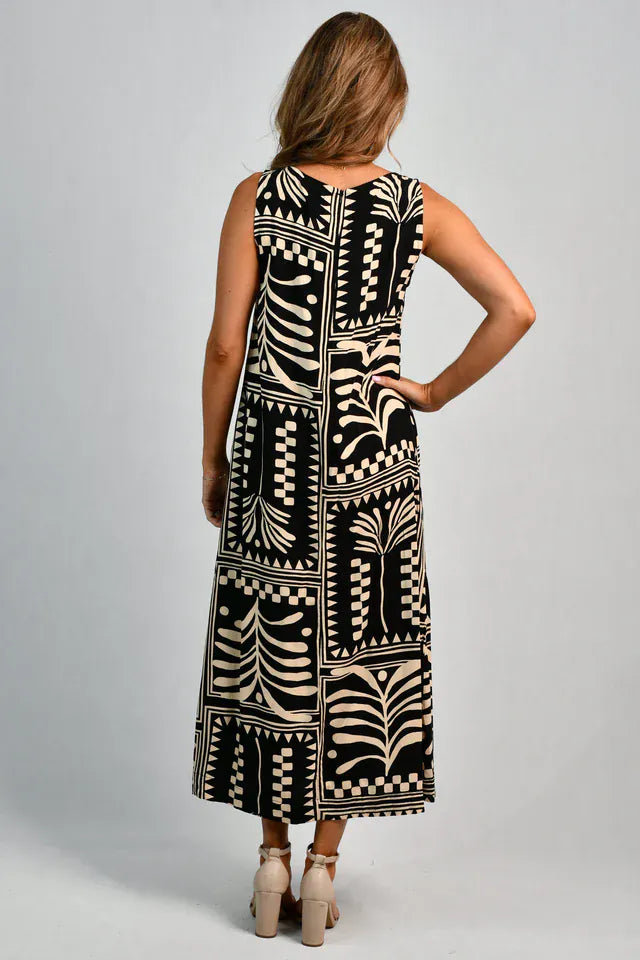 Go Girl Go Girl Cassie Maxi Dress - Tribal Aritsan Black Go Girl Cassie Maxi Dress - Tribal Aritsan Black Splash Swimwear Dresses