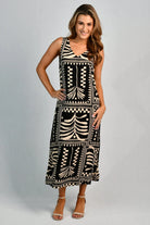 Go Girl Go Girl Cassie Maxi Dress - Tribal Aritsan Black Go Girl Cassie Maxi Dress - Tribal Aritsan Black Splash Swimwear Dresses