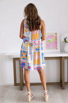 Go Girl Go Girl Elsie Day Dress - Coastal Pop Go Girl Elsie Day Dress - Coastal Pop Splash Swimwear Jewellery