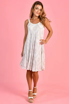 Go Girl Go Girl Margot Wide Strap Dress - Greek Radiance Go Girl Margot Wide Strap Dress - Greek Radiance Splash Swimwear