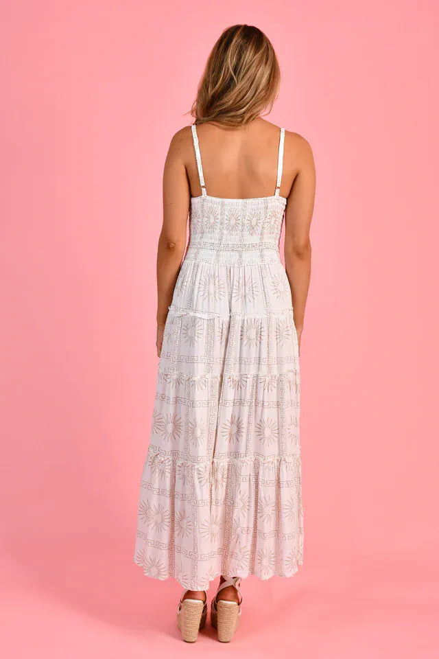 Go Girl Go Girl Traveller Maxi Dress - Greek Radiance Go Girl Traveller Maxi Dress - Greek Radiance Splash Swimwear Dresses