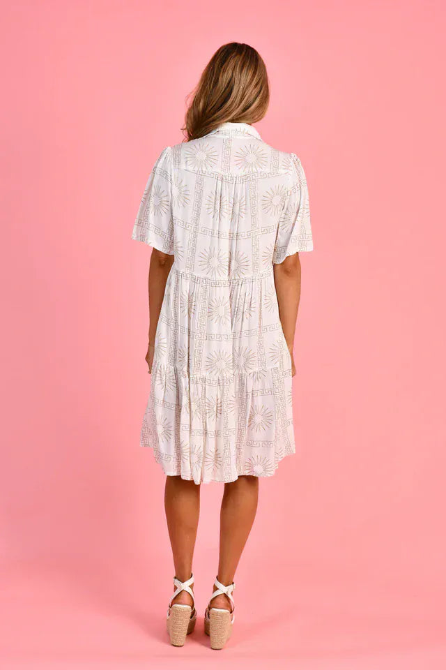 Go Girl Go Girl Victoria Dress - Greek Radiance Go Girl Victoria Dress - Greek Radiance Splash Swimwear