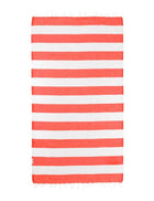 Hammamas Bold Turkish Towel Splash Swimwear Beach Towels Flame/White 1000017459