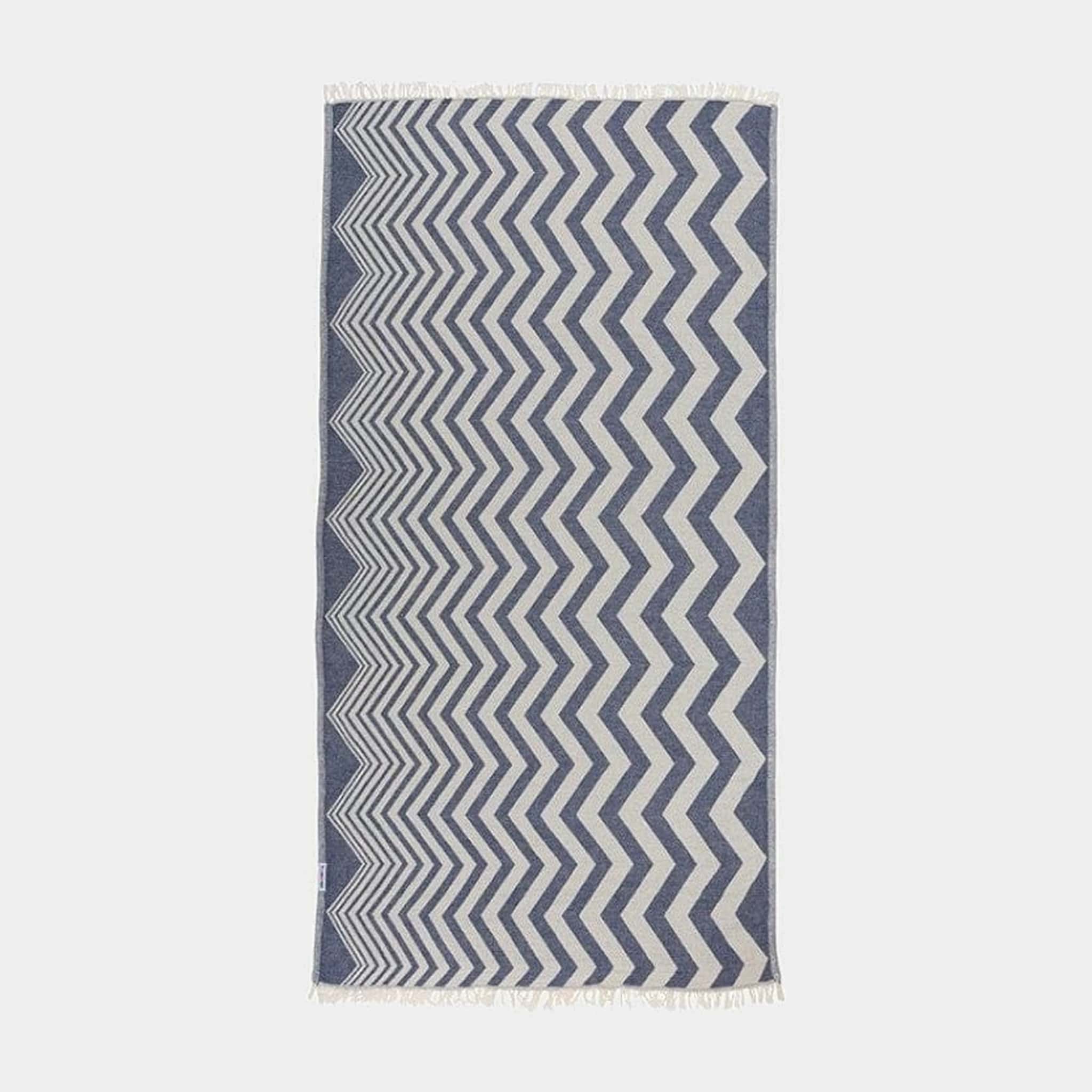 Hammamas Chevron Turkish Towel Chevron Turkish Towel Splash Swimwear Beach Towels
