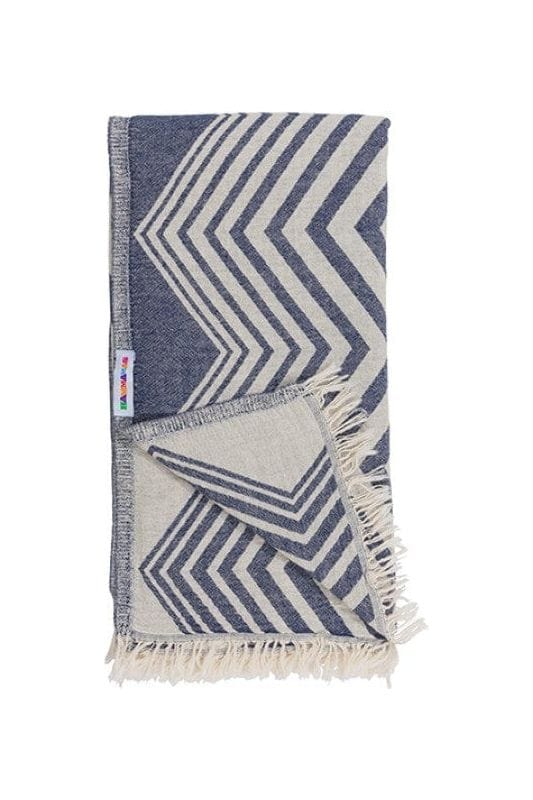 Hammamas Beach Towels Chevron Turkish Towel