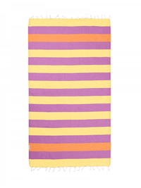 Hammamas Clash Turkish Towel Splash Swimwear Beach Towels Daisy/ Grape/ Orange 1000010042