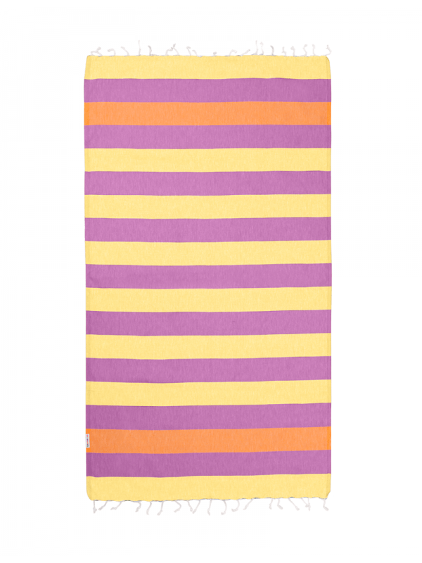 Hammamas Clash Turkish Towel Splash Swimwear Beach Towels Daisy/ Grape/ Orange 1000010042