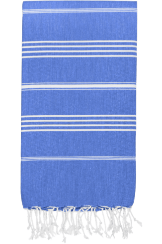 Hammamas Beach Towels Azure Original Turkish Towel