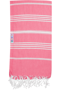 Hammamas Original Turkish Towel Splash Swimwear Beach Towels Blush 1000008673