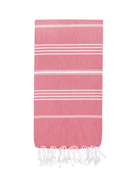 Hammamas Beach Towels Coral Original Turkish Towel