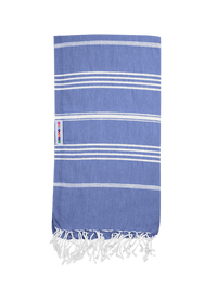 Hammamas Beach Towels Cornflower Original Turkish Towel