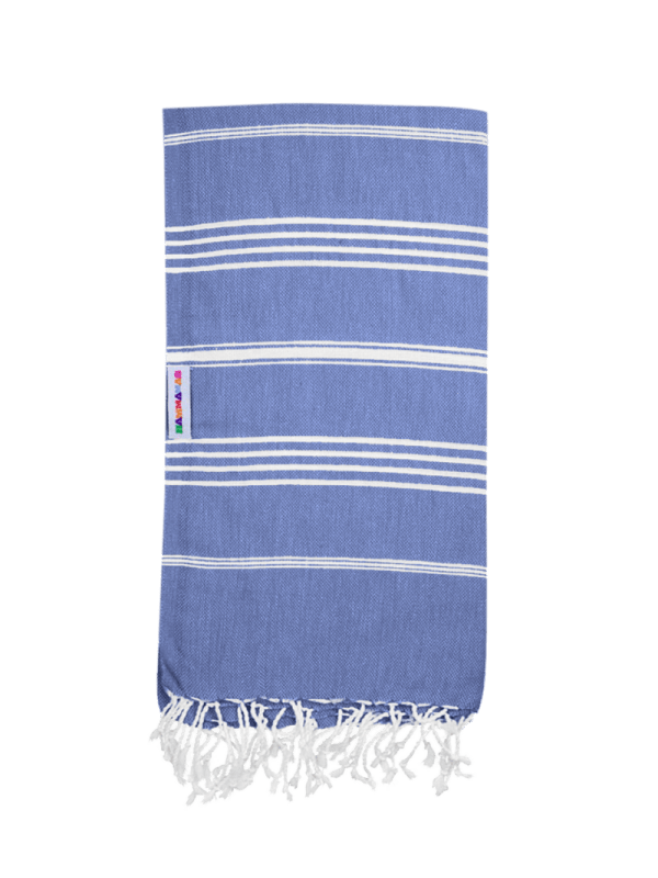 Hammamas Beach Towels Cornflower Original Turkish Towel