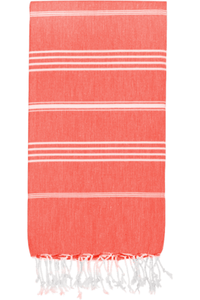 Hammamas Beach Towels Flame Original Turkish Towel