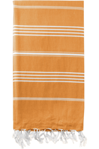 Hammamas Beach Towels Orange Original Turkish Towel