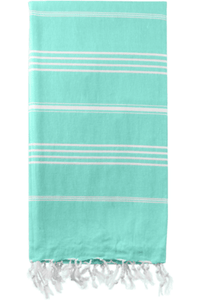 Hammamas Original Turkish Towel Splash Swimwear Beach Towels Spearmint 1000008652