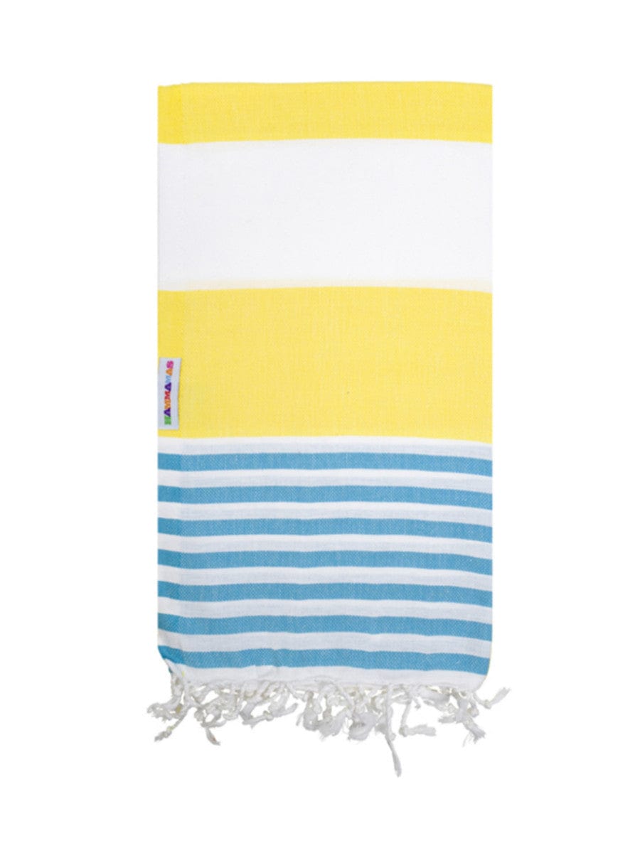 Hammamas Reef Turkish Towel Splash Swimwear Beach Towels Daisy/ Aqua 1000021596