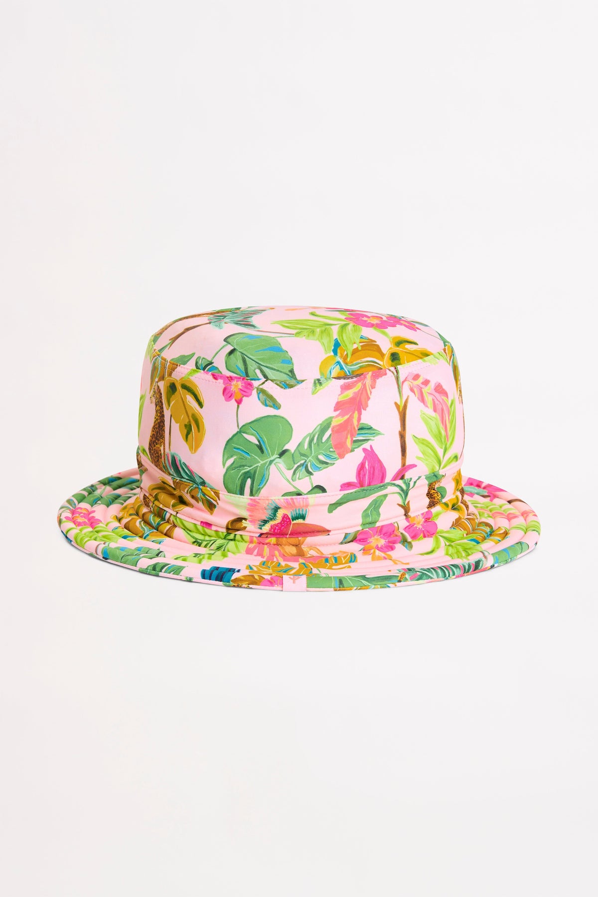 Hobo & Hatch Toddler Girls Bucket Hat - Tropical Pink Splash Swimwear kids