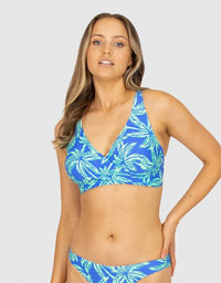 Hot Tropics F Cup Bra Top - Baku - Splash Swimwear  - baku plus sized, Bikini Tops, Nov 23, plus size, Womens, womens swim - Splash Swimwear 
