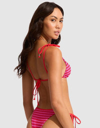 Mesh Effect Bikini Set - Chilli Red - Seafolly - Splash Swimwear  - Bikini Set, new arrivals, Oct23, Seafolly, women swimwear, womens swimwear - Splash Swimwear 